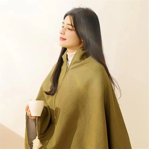 <span class=keywords><strong>Couverture</strong></span> <span class=keywords><strong>chauffante</strong></span> USB confortable à chauffage rapide avec fil chauffant, contrôle tactile, protection contre la surchauffe pour la maison, la voiture, le camping en plein air - Product Image 1