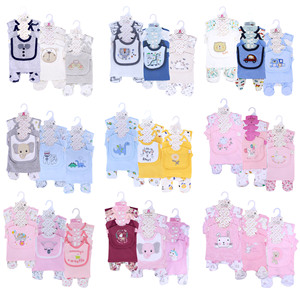 Conjuntos de Ropa de Bebé de Alta Calidad Mameluco de Algodón Orgánico 3 Piezas Conjunto de Ropa de Punto para Niño y Niña Recién Nacido - Product Image 3