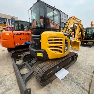 Mini-pelles d'occasion Komatsu PC 55MR avec de bonnes performances de travail, Komatsu PC55MR, PC50MR-2, PC50MR, PC40MR, PC60MR, PC20MR en vente - Product Image 3