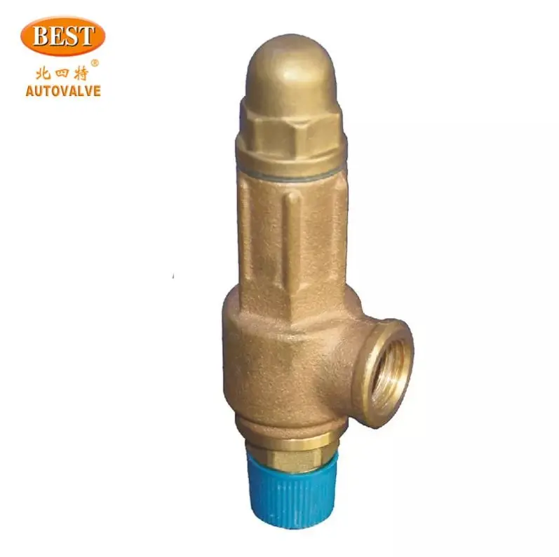 Factory Price safety valves kuningan for boiler steam AQ702 AB712 high pressure Bronze Thread Relief Water Air safety valve