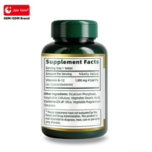 Suplemen <span class=keywords><strong>Vitamin</strong></span> <span class=keywords><strong>B12</strong></span> <span class=keywords><strong>1000</strong></span> Mcg 200 tablet mendukung metabolisme energi untuk pria dan wanita tablet <span class=keywords><strong>Vitamin</strong></span> <span class=keywords><strong>B12</strong></span> - Product Image 2