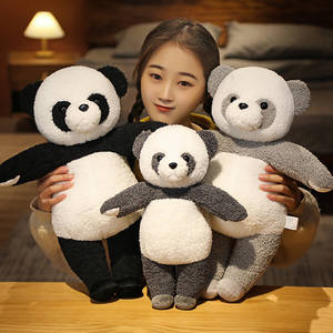 OEM/ODM su misura bambino orsacchiotto <span class=keywords><strong>Panda</strong></span> bambola peluche peluche peluche peluche con ripieno di cotone PP per alleviare lo Stress - Product Image 2