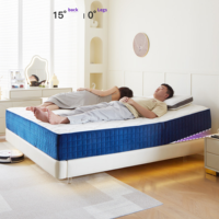 Matelas de lit massant électrique automatique réglable Split King, matelas de luxe inclinable sur mesure, matelas électrique fourni par l'usine