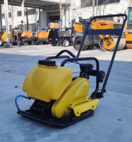 Compacteur de plaque de haute qualité STP90 83kg poids 5.5HP puissance 13kN Force excitante main Mini rouleau de route pour Offre Spéciale