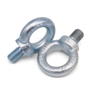 Tornillos de Anillo de Elevación de Acero al Carbono Galvanizado - Pernos de Tipo Anillo Giratorio Estándar Alemán con Anillos de Elevación Extendidos - Product Image 3