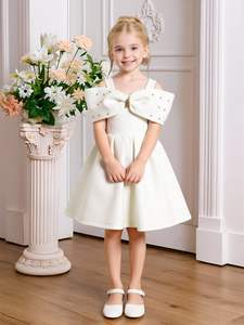 Vestido Elegante de Verão para Meninas, Longo, ODM, com Estilo Doce para Apresentações de Piano - Product Image 3