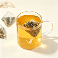 Sachets de thé Oolong mélangé à l'osmanthus naturel de qualité supérieure, sachets pyramidaux de qualité alimentaire pour consommation quotidienne, approvisionnement en vrac 3g*100 paquets
