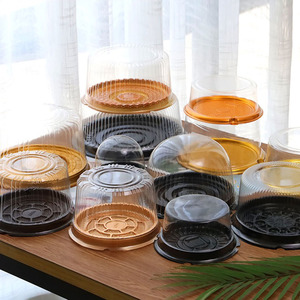 <span class=keywords><strong>Prix</strong></span> Exceptionnel – Boîte <span class=keywords><strong>à</strong></span> Gâteau Écologique en Plastique PET Jetable pour Mariage, <span class=keywords><strong>Sushi</strong></span>, Salade, Sucre et Stockage Alimentaire - Product Image 4