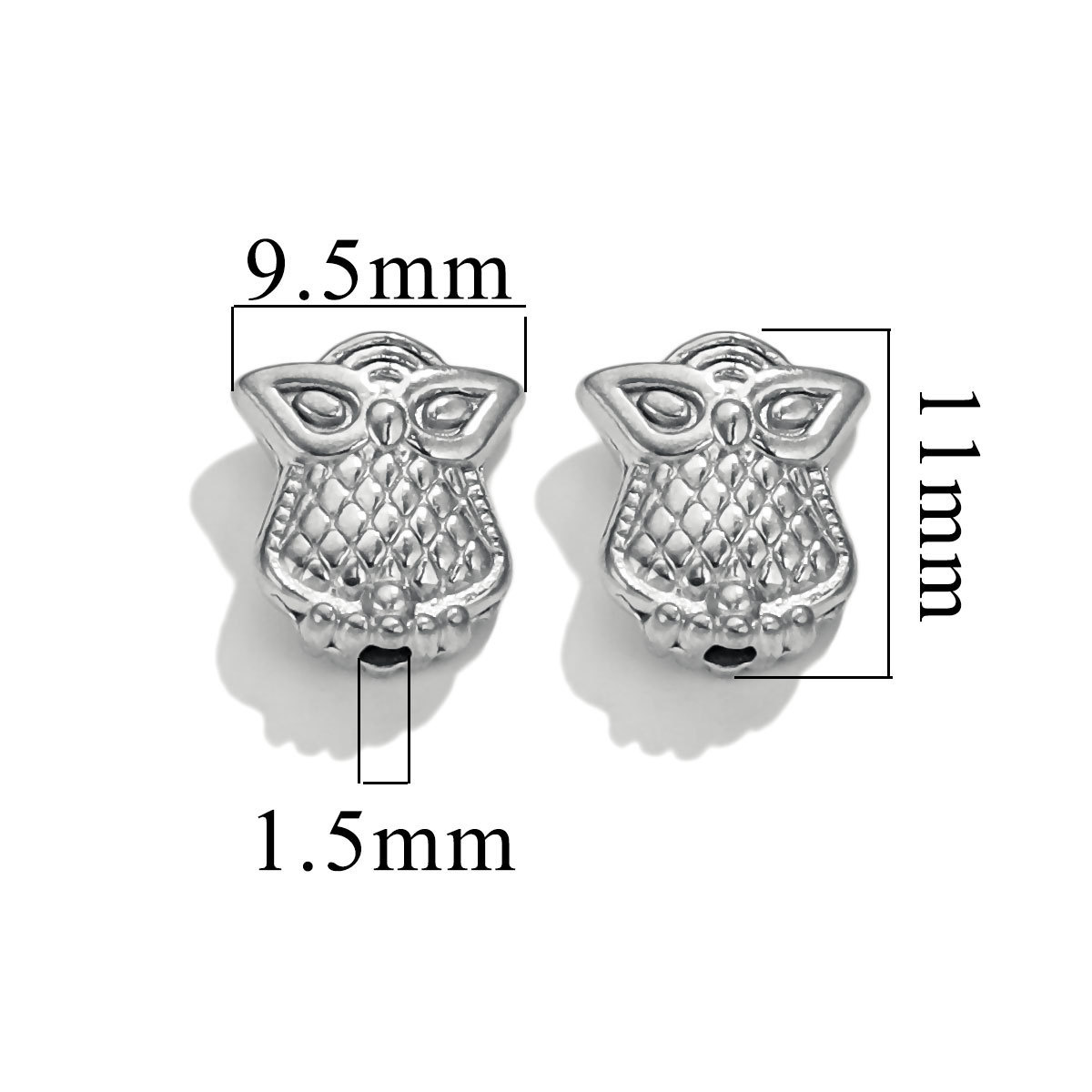 Owl - Steel silver Color [Single 1.41g]