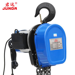 Penjualan laris rantai listrik kerekan rantai tugas berat DHS 1 Ton 3 Ton G80 rantai baja mangan kerekan - Product Image 2