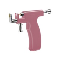 Profession elle No Pain Safe Ohren Piercing Gun Ohren Pierced Kit Schwarz Edelstahl Piercing Maschine Fabrik Großhandel