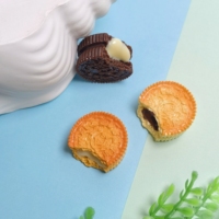 100 Pezzi Mini Biscotti al Cioccolato, Decorazioni per Scrapbooking, Miniature per Case delle Bambole, Decorazioni Alimentari, Materiali per Fai da Te