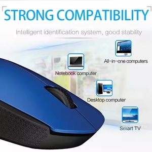 Ratón inalámbrico original <span class=keywords><strong>Logitech</strong></span> M170, 2,4 Ghz, 1000 Dpi, 3 botones, rueda bidireccional, ratón para juegos con Nano receptor para ordenador <span class=keywords><strong>Pc</strong></span> - Product Image 4