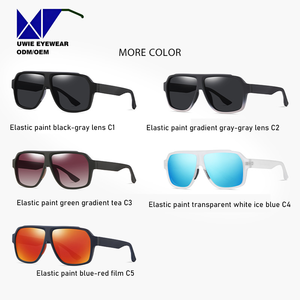 Lunettes de soleil polarisées classiques UV400 avec monture TR solide et verres TAC surdimensionnés de grande taille pour la plage, la conduite et les sports – Tendance 2026 - Product Image 3