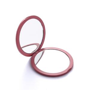 Manufacture Luxury Style Classic Souvenir Gift High Quality Round Dual Side Folding <b>Mirror</b> - Product Image 6