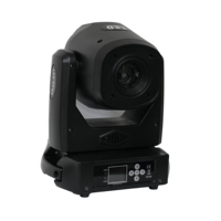 Projecteur LED mobile 100W avec Gobo, projecteur DMX pour scène, éclairage de scène pour DJ, fête, événement
