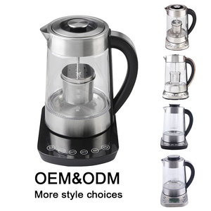 Electric <strong>Kettle</strong> Temperature Control Tea <strong>Kettle</strong> Water <strong>Kettle</strong> with Infuser Capacity Glass Smart Glass <strong>Digital</strong> New 12846C 1.5L 1500 - Product Image 3