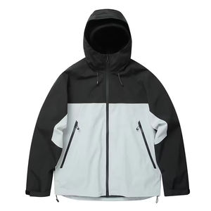 Ensemble de survêtement d'automne à capuche coupe-vent imperméable vierge personnalisé de grande taille unisexe léger athlétique randonnée entraînement - Product Image 2