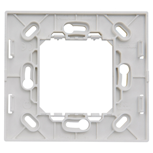 Soporte de radio clásico de placa blanca de 2 m, 8,6 pulgadas de largo y 0,8 pulgadas de alto - Product Image 1