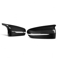 Coque de rétroviseur latéral en fibre de carbone de remplacement pour BMW Série 5 F90 M5 2018-2019