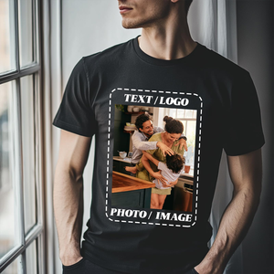 <span class=keywords><strong>T</strong></span>-<span class=keywords><strong>shirt</strong></span> Personalizzate per Uomo e Donna, Crea <span class=keywords><strong>la</strong></span> <span class=keywords><strong>Tua</strong></span> Maglietta Personalizzata, <span class=keywords><strong>T</strong></span>-<span class=keywords><strong>shirt</strong></span> con Foto/Testo Personalizzato - Product Image 2