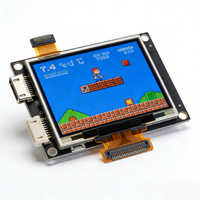Module LCD TFT IPS personnalisé de 2,4 pouces, interface SPI, résolution 320x240, 65K couleurs, rétroéclairage LED pour appareils de jeu portables rétro