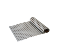 Rideau de protection en alliage d'aluminium et cache-poussière en profilé d'aluminium pour tours CNC