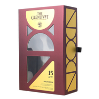 Boîte d'emballage rigide personnalisée avec logo, fenêtre transparente, finition mate, fermeture magnétique, en papier d'art, pour cadeaux et expédition