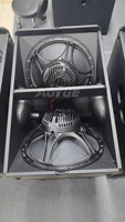 Enceintes DJ néodyme professionnelles, double caisson de basses de 15 pouces