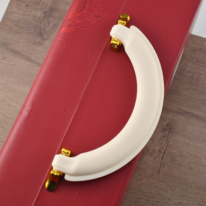 Poignées de tiroir en plastique blanches avec pieds dorés, faciles à transporter, spécification 488 - Product Image 4