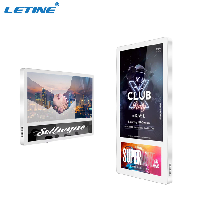 Indoor Wall Mount LCD Digital Signage Smart Elevator TV Advertising Display with HD Video and Stereo Audio Remote Cloud Control