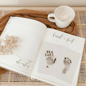 <span class=keywords><strong>Livre</strong></span> de souvenirs personnalisé gris pour bébé, journal de la première année de la vie, <span class=keywords><strong>livre</strong></span> de suivi des cinq premières années, cadeau de naissance, unisexe, couverture rigide en lin - Product Image 4