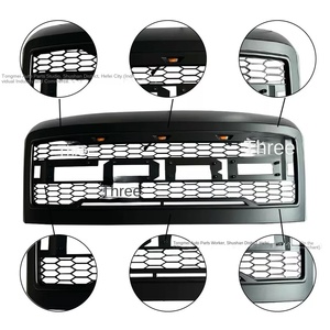 Für F250 F350 2008-2010 Vorderer Mittelgrill Drei-Leuchten-Modell FYGL-FD-F250-0810 OLIVER Passend Jiangsu Herkunft - Product Image 4