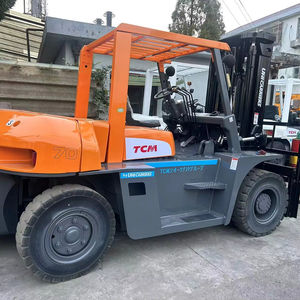 Chariot élévateur TCM de 7 tonnes diesel FD70 d'occasion de haute qualité à prix abordable avec moteur ISUZU YANMAR MISUBISHI - Product Image 1