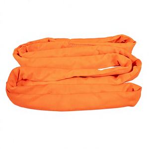 สายรัดยกของแบบกลม ผลิตตามสั่งจากโรงงาน ขนาด 10 ตัน ทำจากโพลีเอสเตอร์ 100% สำหรับงานหนัก มาตรฐาน EN 1492-2 - Product Image 5