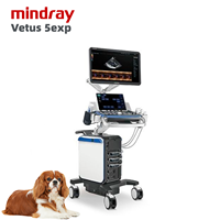 Système d'échographie numérique vétérinaire Mindray Vetus 5exp Vet, scanner d'échographie vétérinaire 3D 4D avec moniteur de 21,5 pouces et stockage de 1 To