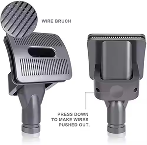 <span class=keywords><strong>Brosse</strong></span> d'aspiration <span class=keywords><strong>pour</strong></span> poils d'animaux Pièces d'aspirateur Tête d'aspirateur <span class=keywords><strong>Brosse</strong></span> Groom Tool Kit <span class=keywords><strong>pour</strong></span> Dysons V7 V8 V10 V11 V12 <span class=keywords><strong>V15</strong></span> - Product Image 2