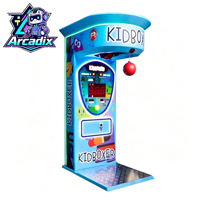 Machine de boxe pour enfants à monnayeur, testeur de force, jeu d'arcade sûr et souple pour centre commercial
