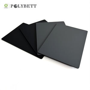 แผ่นลามิเนตคอมแพค HPL ป้องกันรอยนิ้วมือ หนา 0.8 มม. ผิวสัมผัสเรียบเนียน สำหรับทำท็อปโต๊ะ - Product Image 1