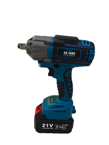 1 Set 2 <b>Batteries</b> Cordless Ratchet Wrench 21V 225RPM Comfortable non-slip handle High Efficiency CR-V Shaft Ships within 24 hour - Product Image 3