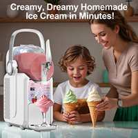 Machine à glace molle professionnelle 2,6 L, machine à slush multifonctionnelle avec 6 modes prédéfinis pour glaces et margaritas