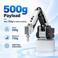 Bras robotisé collaboratif à quatre axes MG400, léger, programmable, haute précision, pour les tâches d'assemblage et d'alimentation