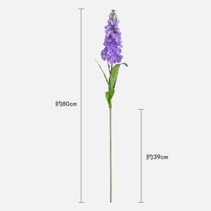 Flor Artificial <span class=keywords><strong>de</strong></span> Delphinium Violeta para Decoración <span class=keywords><strong>de</strong></span> Hotel, Sala <span class=keywords><strong>de</strong></span> Estar, Dormitorio, Boda, Arreglos Florales, Fotografía en el Hogar - Product Image 4