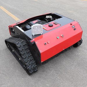 Tondeuse à gazon électrique télécommandée automotrice de haute qualité modèle 800 châssis en acier sur chenilles coupe d'herbe efficace - Product Image 5