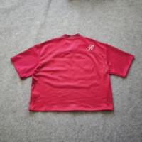 T-shirt de football américain surdimensionné personnalisé, style rétro, streetwear, t-shirt en maille pour hommes, streetwear, t-shirts de rugby