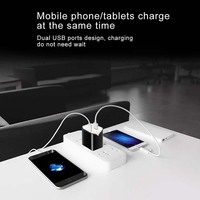 Vente en gros Nouveau chargeur de téléphone portable personnalisé rapide prise murale US adaptateur certifié intelligent à double port USB chargeur de téléphone portable