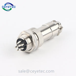 Авиационный металлический разъем, разъем Din 13 мм GX12, <span class=keywords><strong>6</strong></span>-контактный разъем - Product Image 3