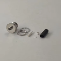 Câble d'antenne d'usine, câble électrique étanche, LMR200, connecteur coaxial RF à embout crimpé TNC mâle