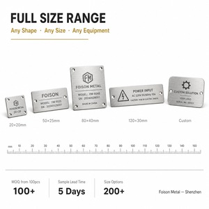 Proveedor de Placas de Identificación Metálicas Personalizadas, Placas con Acabado Espejo, Placas de Identificación de Equipos Serializadas, OEM - Product Image 6