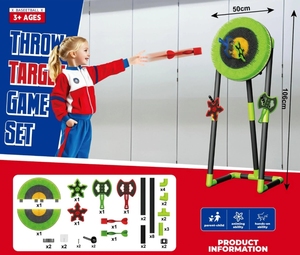 Gioco Sportivo per Interni ed Esterni, Bersaglio da Lancio Resistente da 19 Pollici, Gioco di Freccette per Bambini e Adulti - Product Image 6